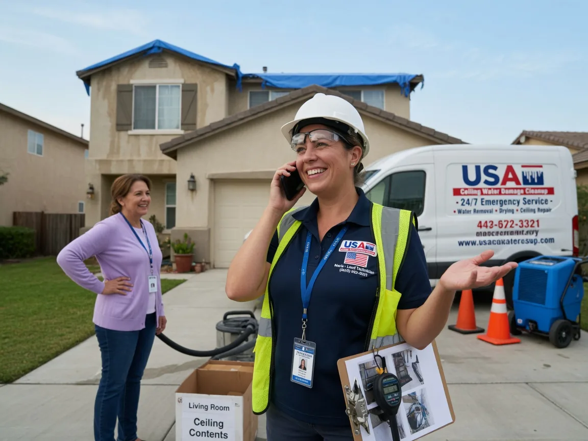 Ceiling Water Damage Restoration Fortville, IN FAQs